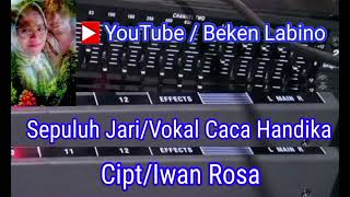 KARAOKE ( Sepuluh jari ) terbaru./vokal ( Caca Handika ) Cipt -Iwan Rosa Dangdut Original..