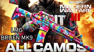 🏆 CALL OF DUTY MODERN WARFARE 3 (PS5) LMG: "BRUEN MK9" – 100% ALL CAMO JOURNEY 🏆