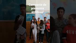 Campanie de informare antidrog!