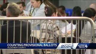 Canvass of provisional ballots underway in Allegheny County