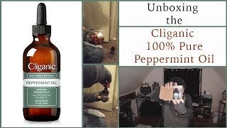 Unboxing: Cliganic 100% Pure Peppermint Oil