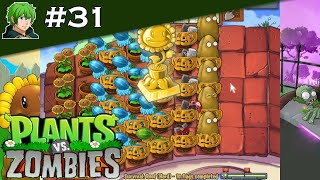 Plants vs. Zombies #31: Glittering Gold  [Survival Roof - Hard]