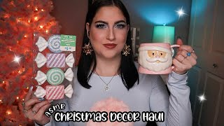 ASMR At Home Christmas Decor Haul 🎄🍭