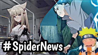 ¡NUEVO JUEGO DE NARUTO SHIPPUDEN! - ARKNIGHTS ENDFIELD SE RETRASA & MÁS! 🔥#Spidernews