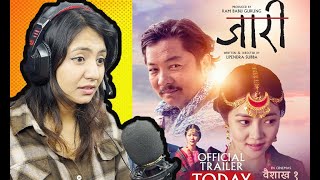 Reacting to JAARI Movie trailer Love story/Drama | Dayahang Rai | Upendra Subba @BaasuriFilms