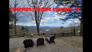 Campfire Lodging RV Park Ashville NC April 2021. (Solo Female Camper Travel Trailer weekend travels)