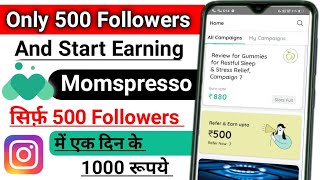 Only 500 followers and start earning / Instagram se paisa kaise kamaye / Instagram earnings |