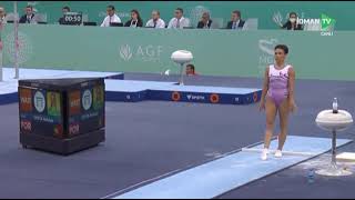 Oksana Chusovitina VT QF Baku World Cup 2023