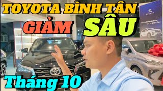 TOYOTA BẾN THÀNH GIẢM SÂU THÁNG 10 CHẠY SỐ