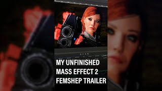 First time in SEVEN YEARS this Mass Effect 2 Femshep Fan Trailer project has been opened (#shorts)