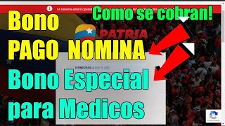 Bono PAGO NOMINA y Bono para MÉDICOS I Como se obtienen? Como los van a Pagar? En Petros? Abril 2020