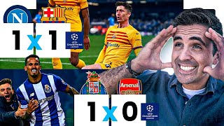 FC PORTO VENCE ARSENAL EM NOITE DE SÉRGIO CONCEIÇÃO E GALENO. BARCELONA DÁ PASSO IMPORTANTE