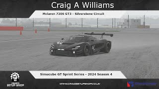 iRacing - 24S4 - Mclaren720S - GTSprint - Silverstone - CAW