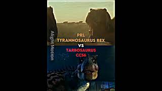 Pl rex vs tarbo #shorts #edit #jurassicworld