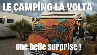 Une belle surprise le camping La Volta  #campingcar #vanlife #espagne