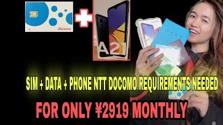 GUIDE TO NTT DOCOMO PHONE PLAN || ANONG KAILANGANG REQUIREMENTS