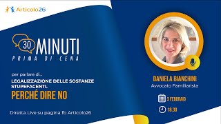 30min Prima di Cena con Daniela Bianchini