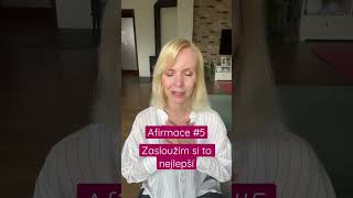 Emoční vitamín #5 - Zasloužím si to nejlepší ✨