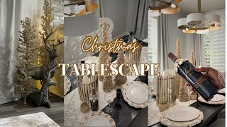 NEW! Decorate With Me | Glam Holiday Tablescape