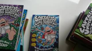 My captain underpants book collection