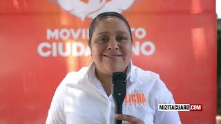 Licha Frutis candidata a la presidencia municipal de Zitácuaro presenta más propuestas