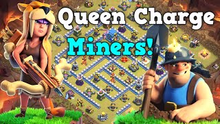 WIN OR GO HOME! | Queen Charge Miners TH12 Last Minute Attacks! | MLCW Quarter Finals | Raze