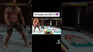 I’m backkkk #ufcgame #ufcgameplay #mma #ps5 #fyp #subscribe #ufc