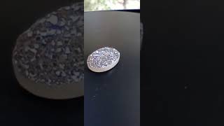 Genuine Platinum Druzy Quartz from thecoveatfoxhollow.com