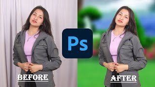 How To Change Background in Photoshop | Photoshop Tutorial