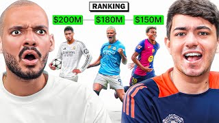 RANKING DE LOS JUGADORES MÁS VALIOSOS DEL FÚTBOL