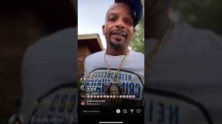 CHARLESTON WHITE DISRESPECTS ADAM 22 ON IG LIVE 😧😧