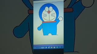 Doremon in python #shorts #doraemon #anime #coding #python #codingwithease #programming #animelover