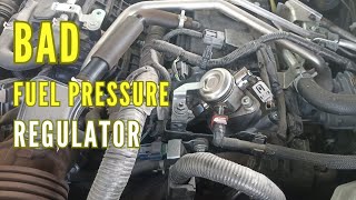 Bad fuel pressure regulator symptoms