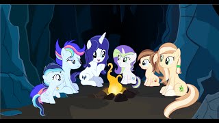 MLP (Next Gen) Sisters camping trip (Speedpaint)