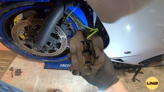 Basic Motorcycle Brake Caliper Maintenance #23