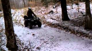 Mud on Honda rancher