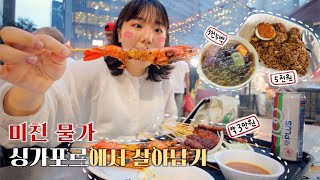 [🇸🇬ep:1]택시 15분에 3만6천원!?🤯 숙소 찾다가 멘탈 터진 나홀로 싱가포르 여행vlog