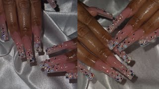 WATCH ME WORK +  BEGINNER NAIL ADVICE ✨ nail tutorial