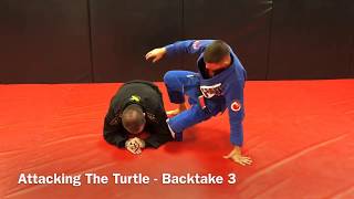 Attacking the Turtle, Back Take #3 - Greenwood Indiana BJJ (3 of 4)