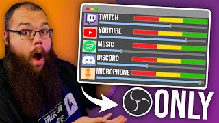 How to Separate your Game Audio, Discord, Music in OBS!