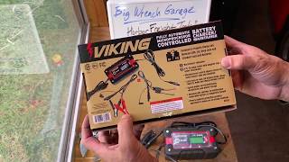 Viking 4 amp 6v/12v Battery Charger    Harbor Freight Tools # 63350   GREAT CHARGER for GREAT PRICE!