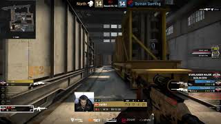 CS:GO - valde saves the round for North