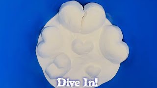 ASMR | 100% Baking Soda Hearts | a little Broken-Hearted | SHORT | Dive In!