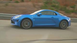 All new Alpine A110 2018 On The Race Track