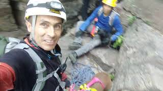 RAPEL Y CAÑONISMO CON BINOMIOS CANINOS EN SIERRA DE GUADALUPE ECATEPEC.