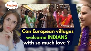 Foreigner reacts to Difference between European villagers and Indian villagers| Karolina Goswami