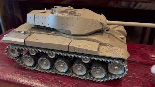 HENG LONG 1/16 RC M41A3 WALKER BULLDOG TANK  - UNBOXING