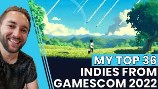 Top 36 Indies From Gamescom 2022 | GDWC