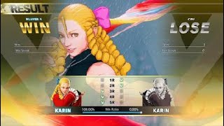 Karin vs. Karin [Level 8]| SFV (READ DESCRIPTION)