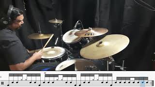 Paradiddle Inverted Paradiddle Groove |Drum Lesson